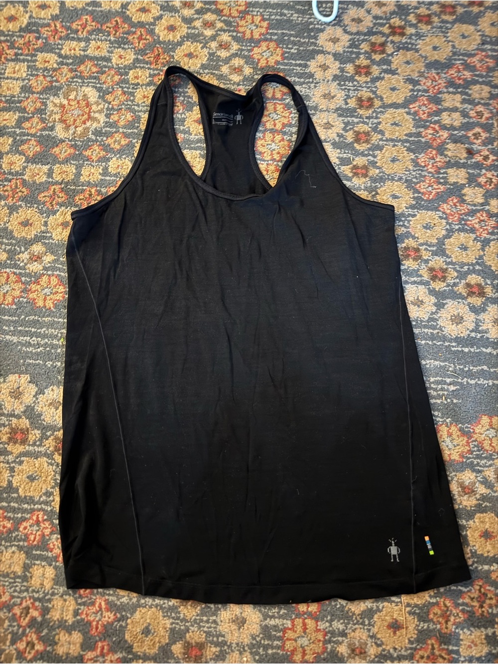Smartwool Women’s Black Racerback Tank Top size large